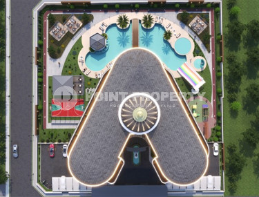 Элитный проект в Газипаша. Апартаменты 1+1, 2+1 и 3+1 До моря 1000м.-id-1776-фото-5