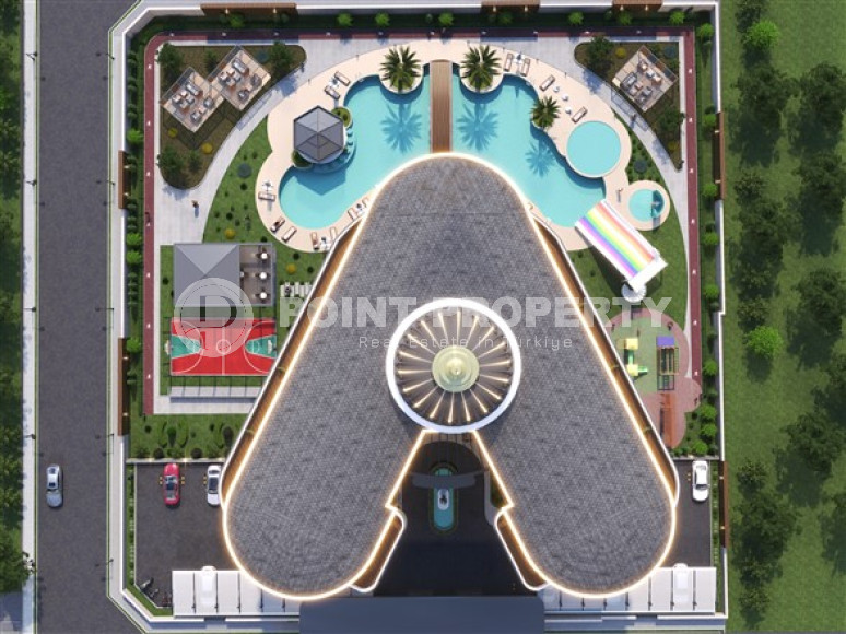 Элитный проект в Газипаша. Апартаменты 1+1, 2+1 и 3+1 До моря 1000м.-id-1776-фото-5