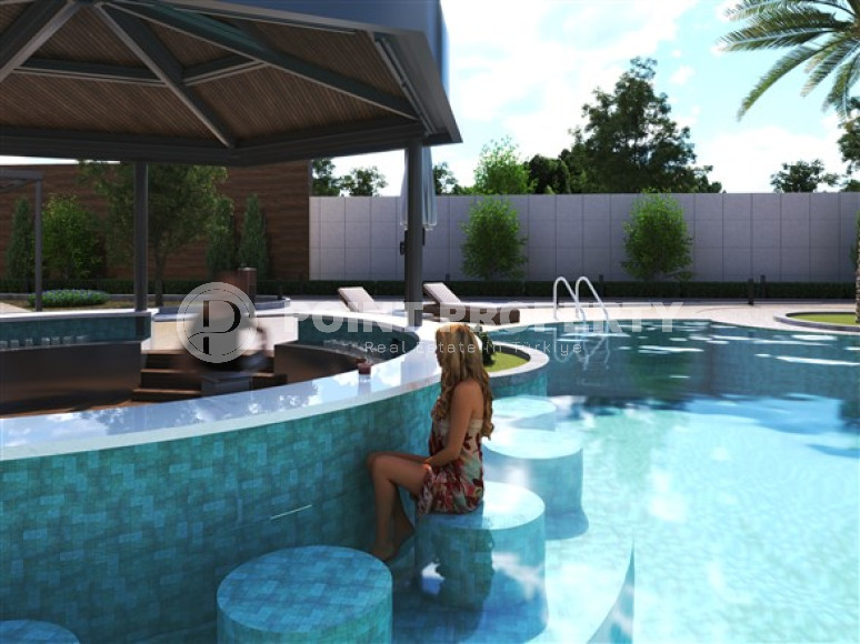 Элитный проект в Газипаша. Апартаменты 1+1, 2+1 и 3+1 До моря 1000м.-id-1776-фото-11