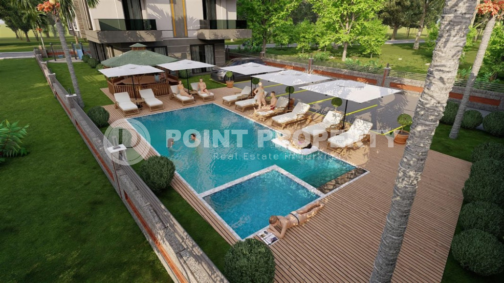 Квартиры на продажу в современном комплексе, в курортном районе Алании - Авсаллар."-id-1007-фото-15