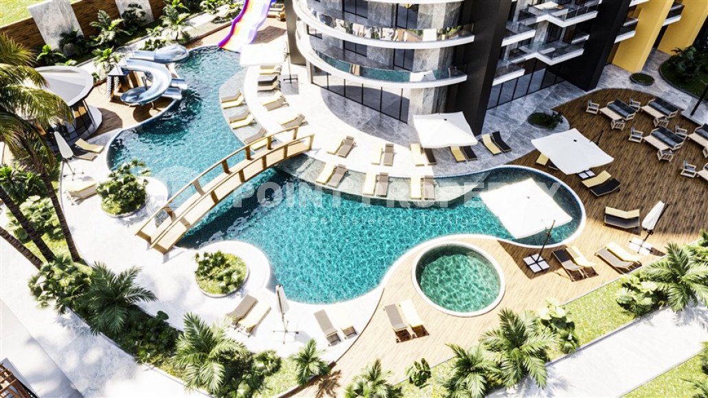 Новый инвестиционный проект, планировки от 60м2- 310м2, в Алании – Газипаша.-id-1775-фото-1