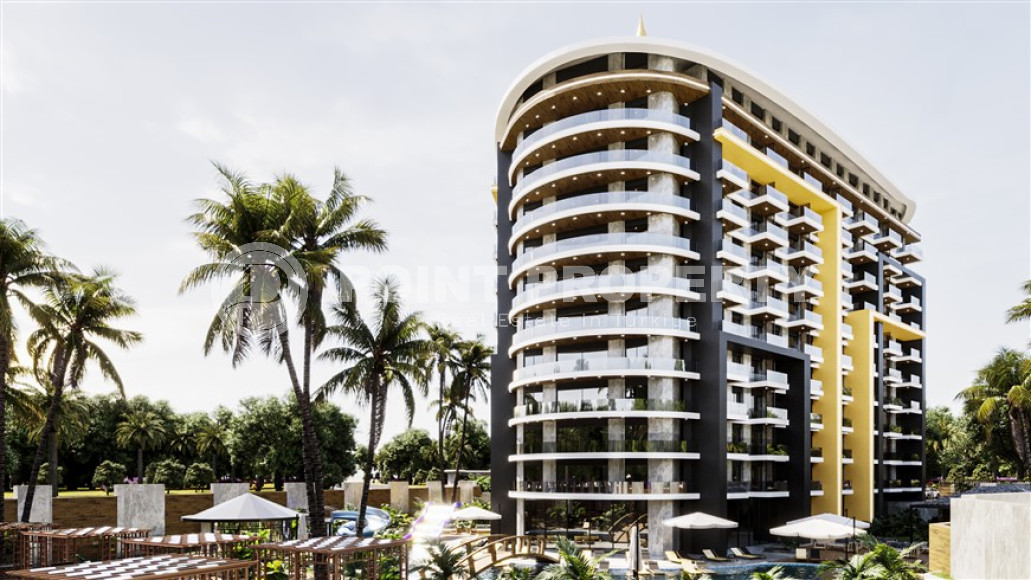 Новый инвестиционный проект, планировки от 60м2- 310м2, в Алании – Газипаша.-id-1775-фото-2