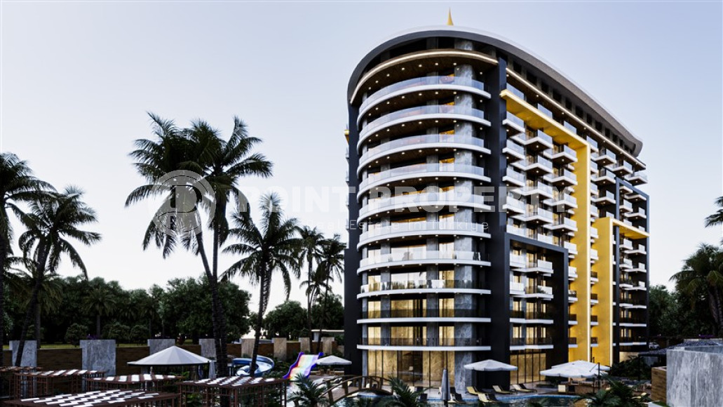 Новый инвестиционный проект, планировки от 60м2- 310м2, в Алании – Газипаша.-id-1775-фото-3