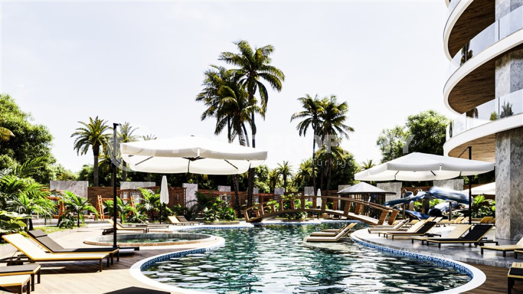 Новый инвестиционный проект, планировки от 60м2- 310м2, в Алании – Газипаша.-id-1775-фото-4