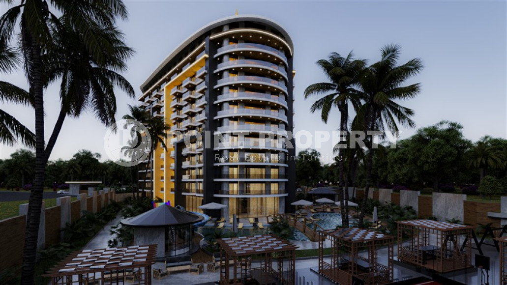 Новый инвестиционный проект, планировки от 60м2- 310м2, в Алании – Газипаша.-id-1775-фото-7