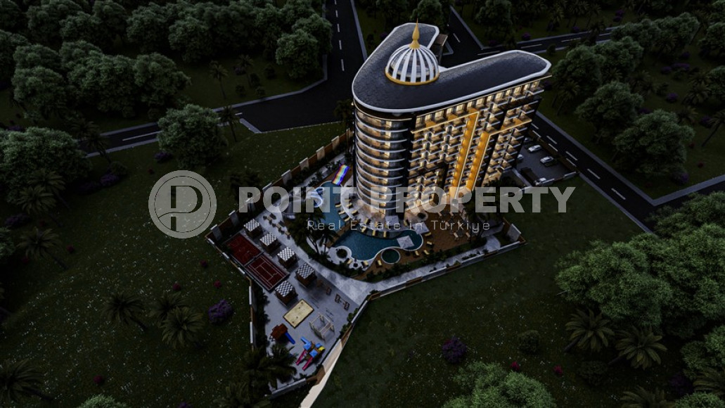 Новый инвестиционный проект, планировки от 60м2- 310м2, в Алании – Газипаша.-id-1775-фото-10