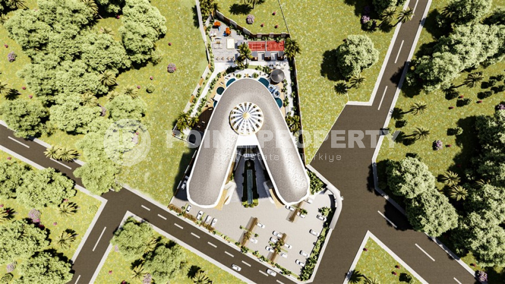 Новый инвестиционный проект, планировки от 60м2- 310м2, в Алании – Газипаша.-id-1775-фото-11