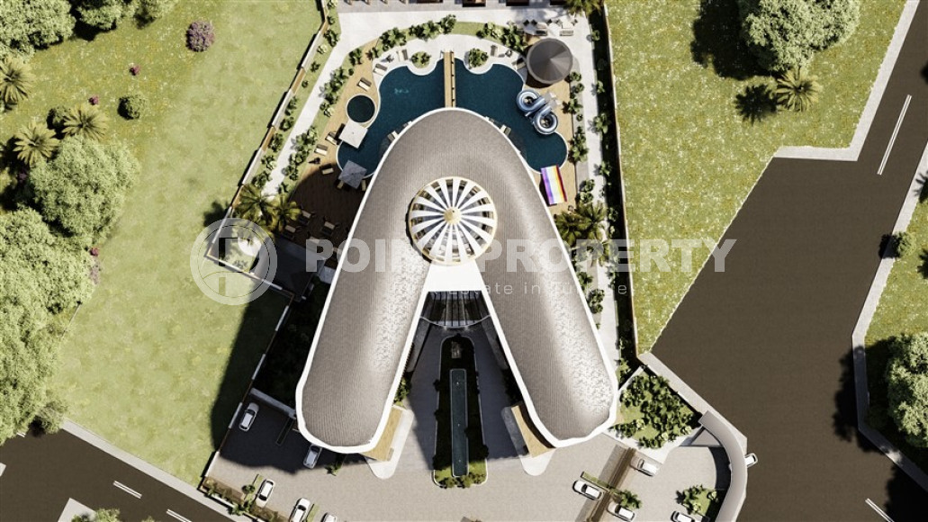 Новый инвестиционный проект, планировки от 60м2- 310м2, в Алании – Газипаша.-id-1775-фото-12