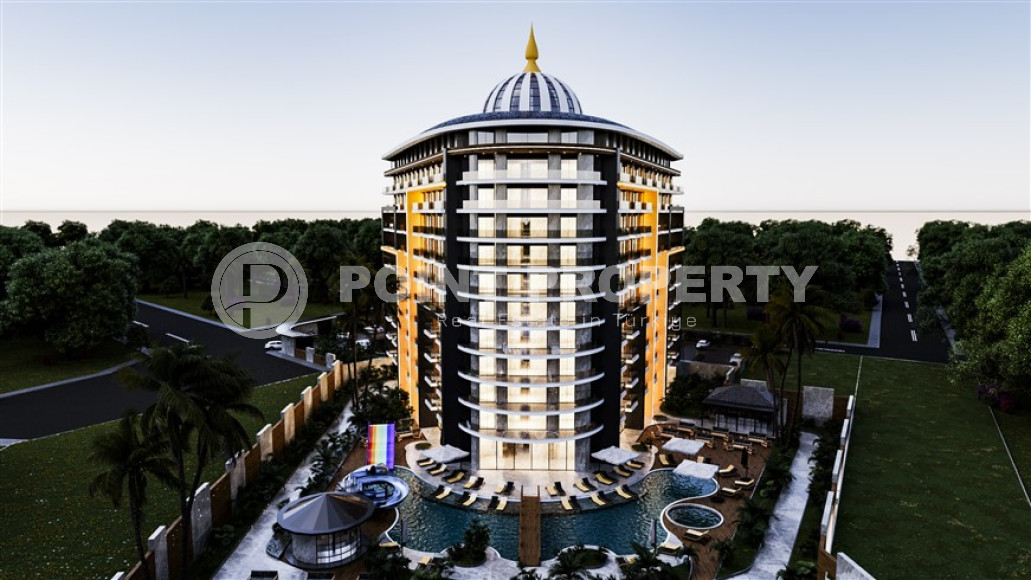 Новый инвестиционный проект, планировки от 60м2- 310м2, в Алании – Газипаша.-id-1775-фото-15