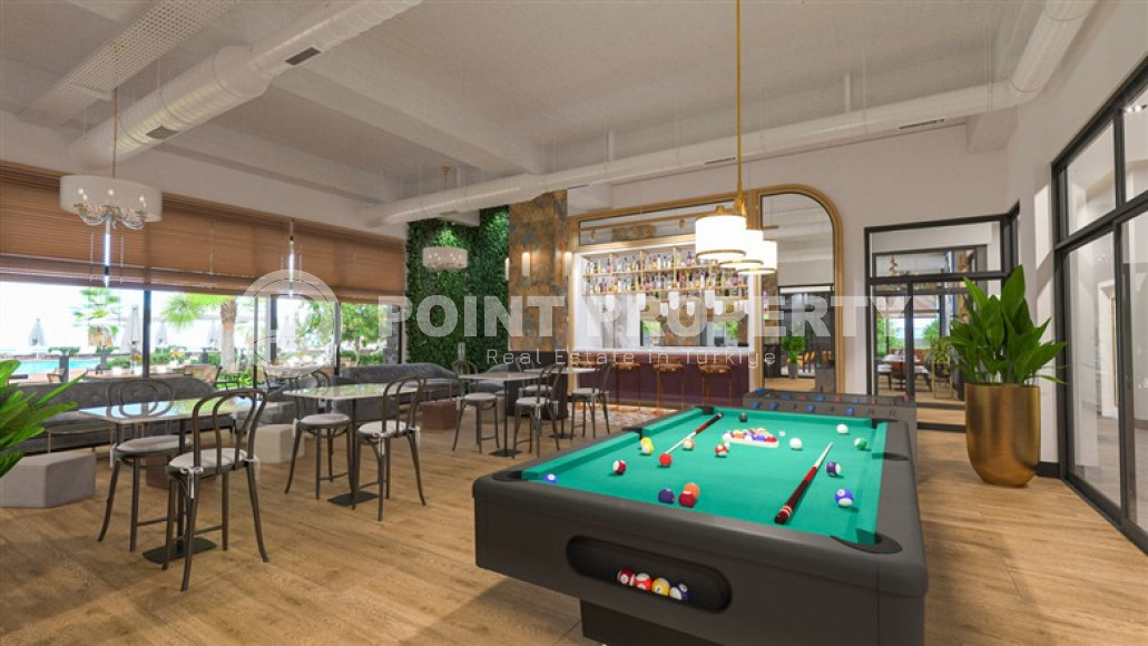 New one bedroom apartment, 50m², in an elite complex 900m from the sea in Avsallar-id-1784-photo-14