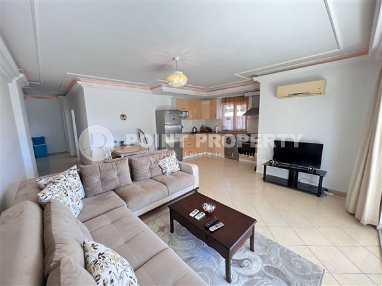 Furnished two bedroom apartment, 110m², in Cikcilli area, Alanya-id-1787-photo-2