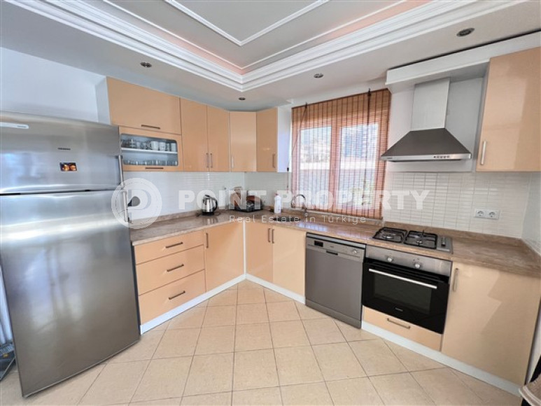 Furnished two bedroom apartment, 110m², in Cikcilli area, Alanya-id-1787-photo-3