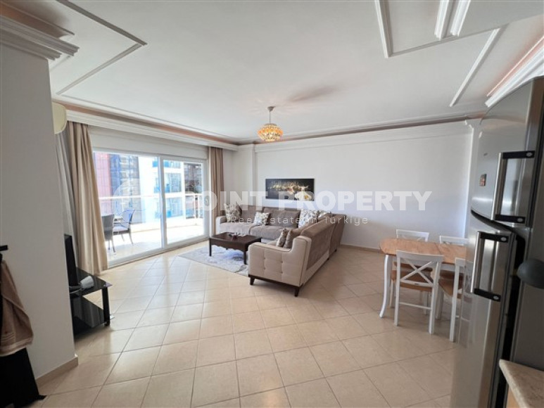 Furnished two bedroom apartment, 110m², in Cikcilli area, Alanya-id-1787-photo-4