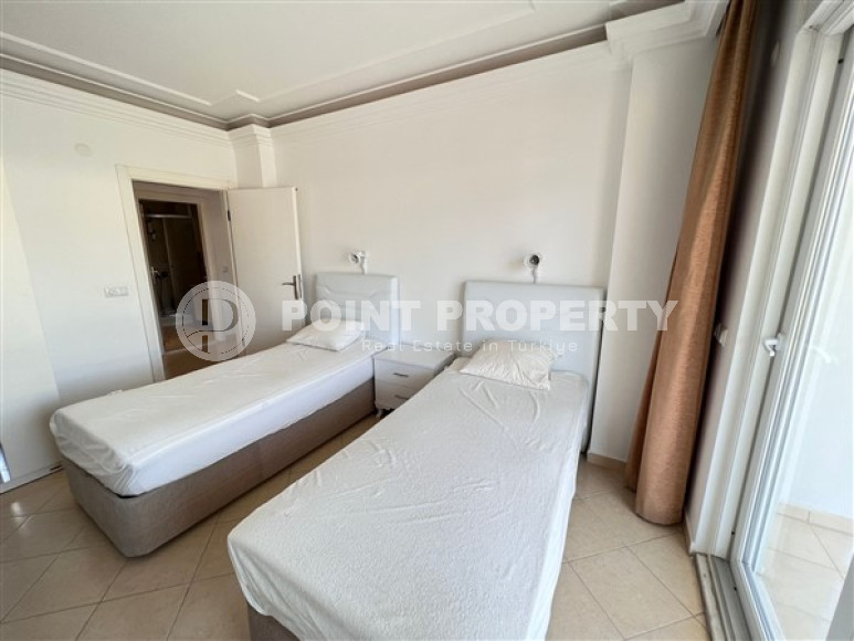 Furnished two bedroom apartment, 110m², in Cikcilli area, Alanya-id-1787-photo-9