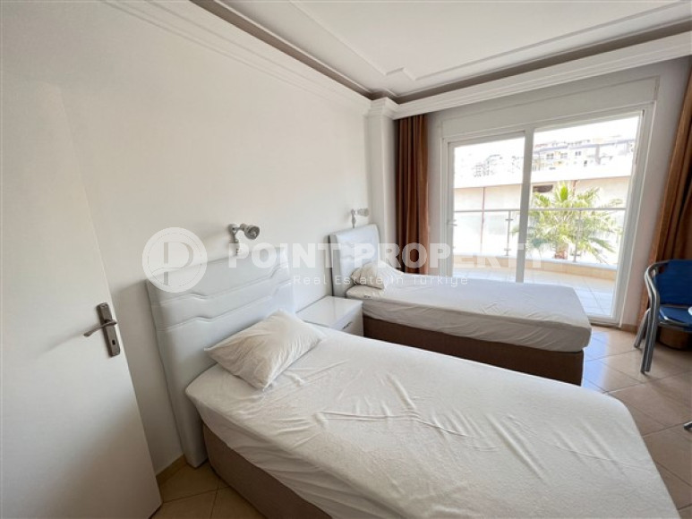 Furnished two bedroom apartment, 110m², in Cikcilli area, Alanya-id-1787-photo-10