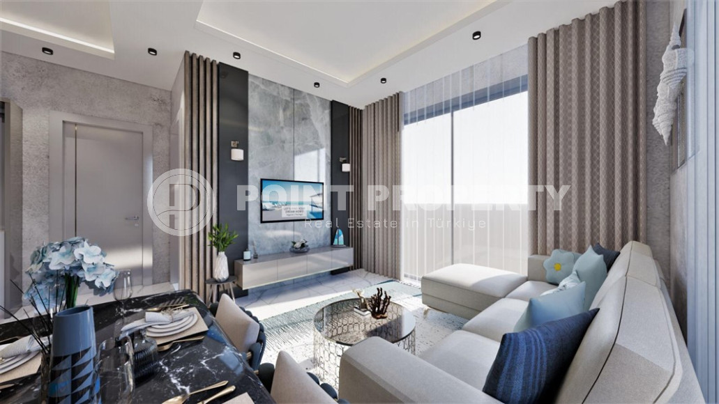 Квартиры на продажу в современном комплексе, в курортном районе Алании - Авсаллар."-id-1007-фото-17