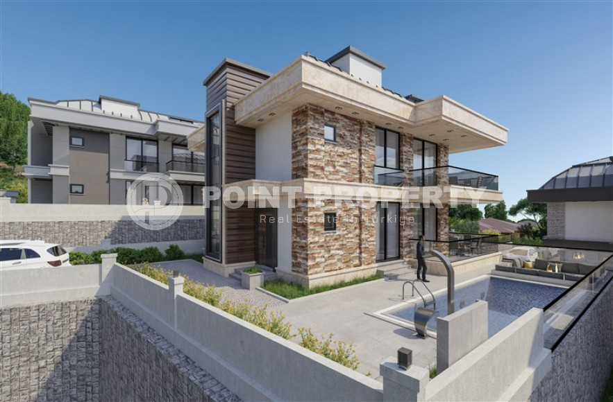 Приватный комплекс вилл на этапе строительства в 500 метрах от моря-id-1788-фото-2