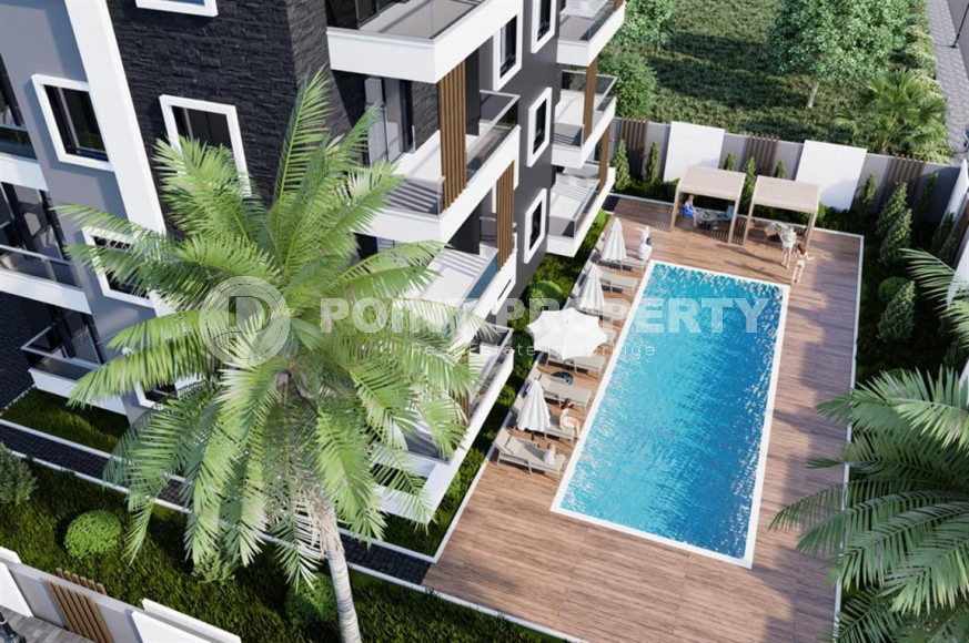 Инвестиционный комплекс в 100 метрах от моря в районе Кестель, квартиры от 75 – 155 м2.-id-1111-фото-1