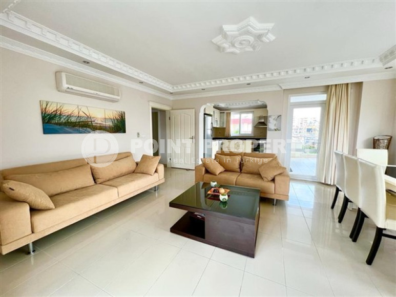 Spacious three-room apartment, 125m², excellent views of the mountains and sea in Mahmutlar, Alanya-id-1792-photo-5
