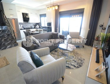 Новый видовой дуплекс 2+1, 105м², в комплексе премиум класса в Каргыджаке, Алания-id-1794-фото-2