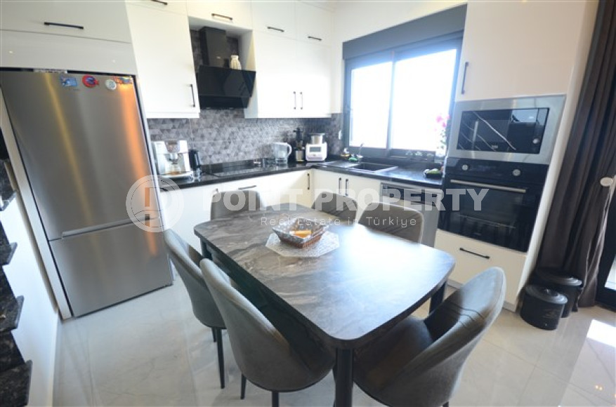 Новый видовой дуплекс 2+1, 105м², в комплексе премиум класса в Каргыджаке, Алания-id-1794-фото-4