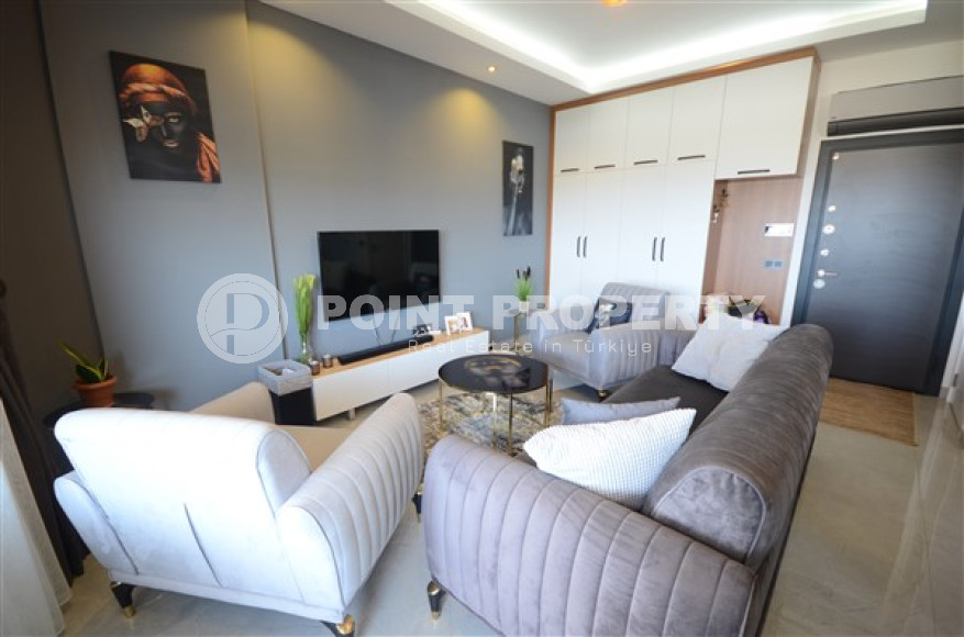 Новый видовой дуплекс 2+1, 105м², в комплексе премиум класса в Каргыджаке, Алания-id-1794-фото-6