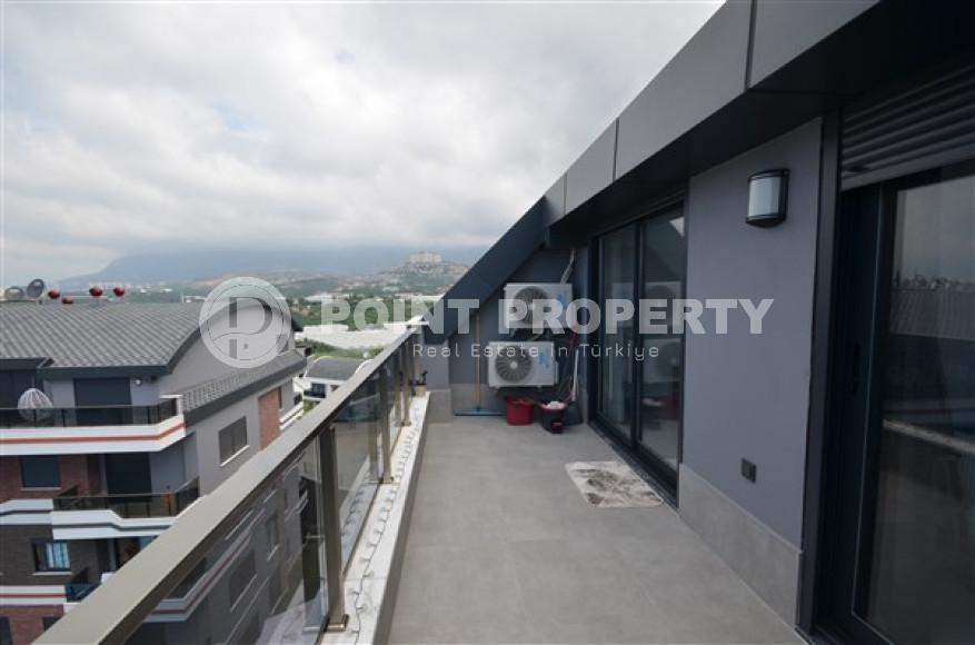 Новый видовой дуплекс 2+1, 105м², в комплексе премиум класса в Каргыджаке, Алания-id-1794-фото-16