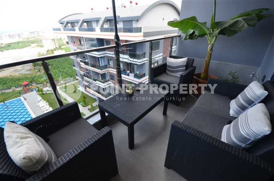 Новый видовой дуплекс 2+1, 105м², в комплексе премиум класса в Каргыджаке, Алания-id-1794-фото-19