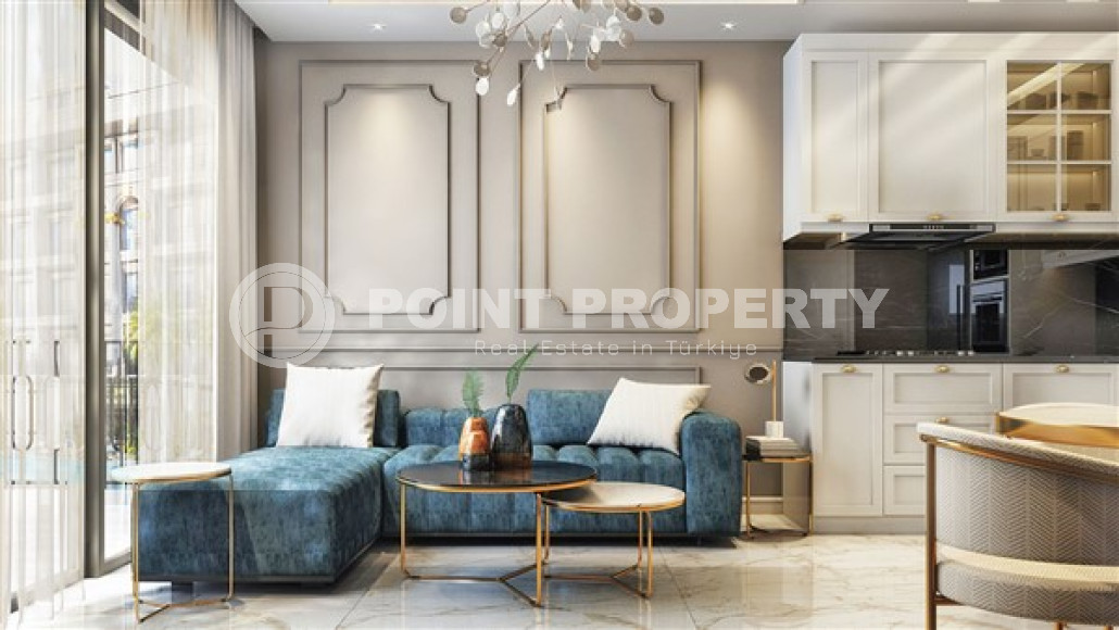 Двухкомнатная квартира, 57м² в комплексе премиум класса на окончательном этапе строительства, в Авсалларе-id-1795-фото-4