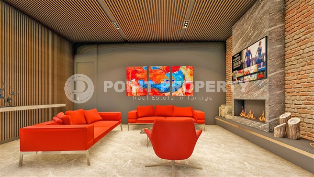 Двухкомнатная квартира, 57м² в комплексе премиум класса на окончательном этапе строительства, в Авсалларе-id-1795-фото-6