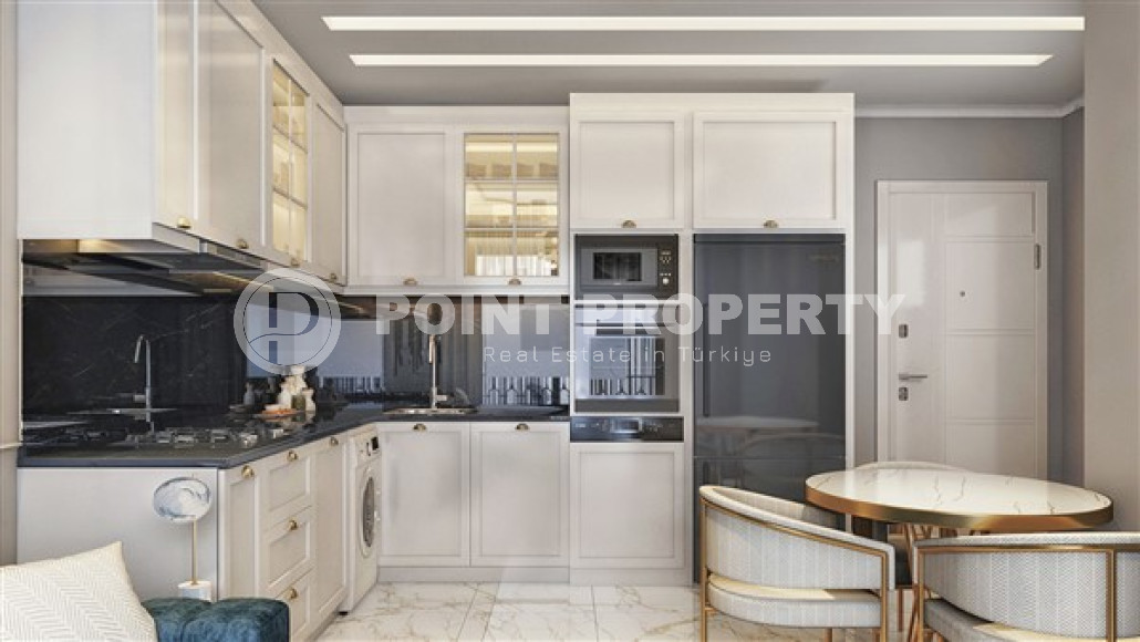 Двухкомнатная квартира, 57м² в комплексе премиум класса на окончательном этапе строительства, в Авсалларе-id-1795-фото-7