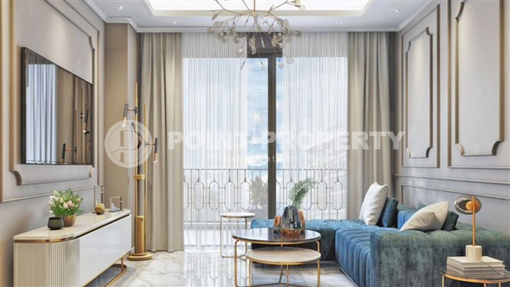 Двухкомнатная квартира, 57м² в комплексе премиум класса на окончательном этапе строительства, в Авсалларе-id-1795-фото-9