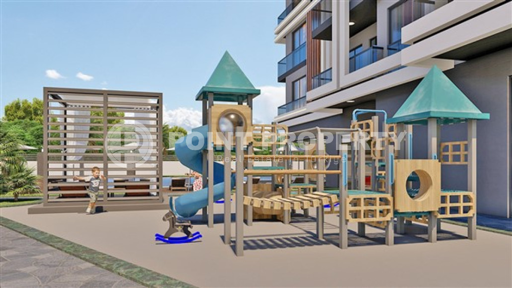 Двухкомнатная квартира, 57м² в комплексе премиум класса на окончательном этапе строительства, в Авсалларе-id-1795-фото-14