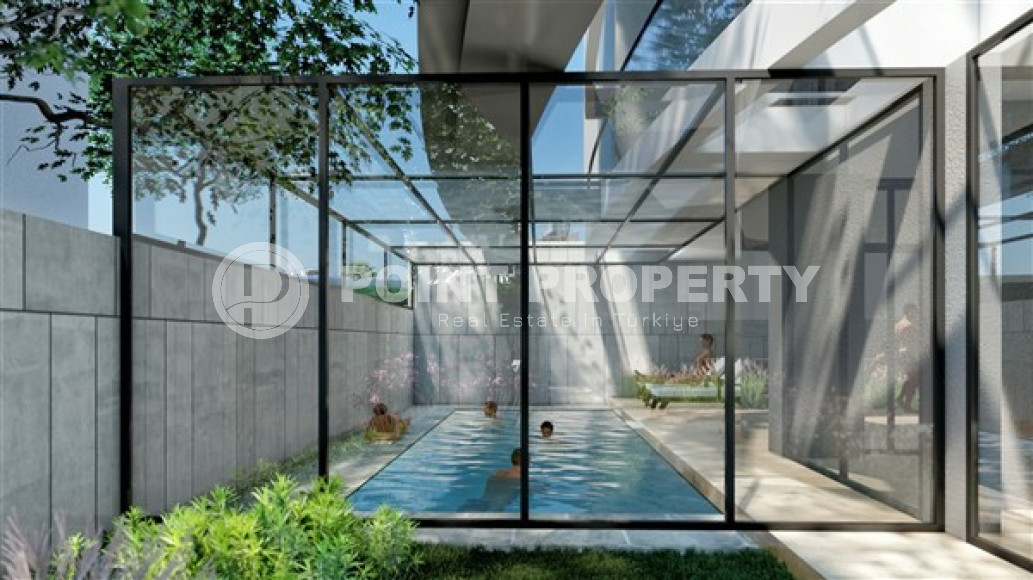 Двухкомнатная квартира, 58м², в новой резиденции с хорошей инфраструктурой на этапе строительства с отличным расположением – 150 метров от пляжа Клеопатры, Алания, центр-id-1797-фото-13