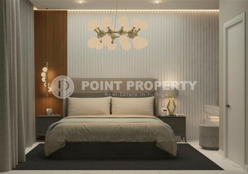 Двухкомнатная квартира, 58м², в новой резиденции с хорошей инфраструктурой на этапе строительства с отличным расположением – 150 метров от пляжа Клеопатры, Алания, центр-id-1797-фото-26