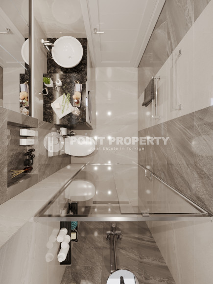 Инвестиционный комплекс в 100 метрах от моря в районе Кестель, квартиры от 75 – 155 м2.-id-1111-фото-22