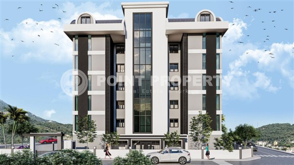 Two bedroom apartments, 88-105m² in a premium complex in Alanya Avsallar, 1000m from the sea-id-1800-photo-2