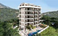 Two bedroom apartments, 88-105m² in a premium complex in Alanya Avsallar, 1000m from the sea-id-1800-photo-7