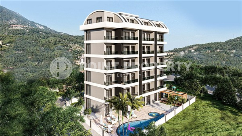Two bedroom apartments, 88-105m² in a premium complex in Alanya Avsallar, 1000m from the sea-id-1800-photo-7