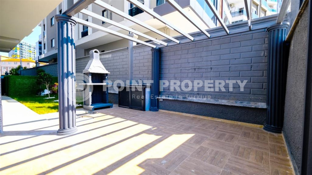 Двухкомнатная квартира в одном из развитых районов Алании в Махмутлар. Планировка 1+1, 350 метров до моря.-id-1112-фото-10