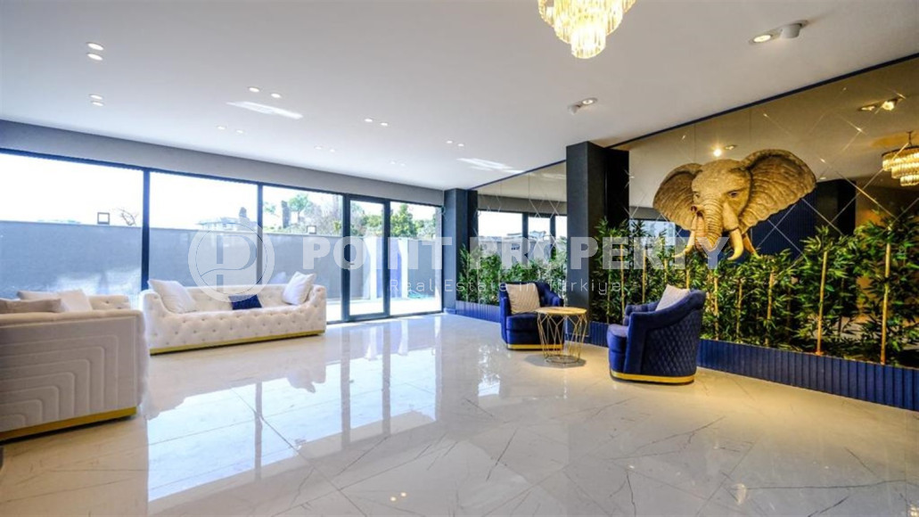 Двухкомнатная квартира в одном из развитых районов Алании в Махмутлар. Планировка 1+1, 350 метров до моря.-id-1112-фото-13