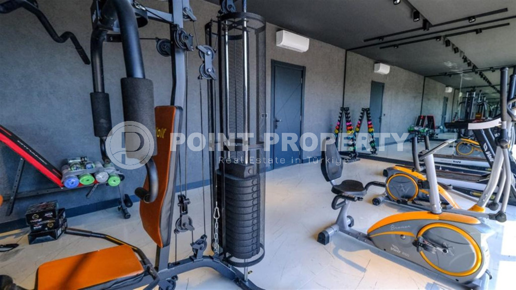 Двухкомнатная квартира в одном из развитых районов Алании в Махмутлар. Планировка 1+1, 350 метров до моря.-id-1112-фото-17