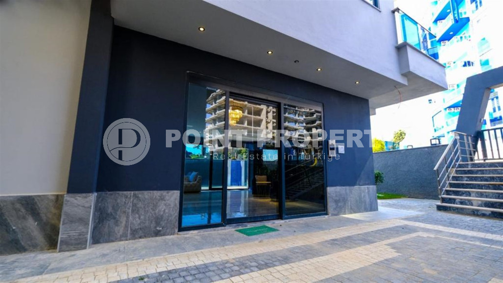 Двухкомнатная квартира в одном из развитых районов Алании в Махмутлар. Планировка 1+1, 350 метров до моря.-id-1112-фото-20