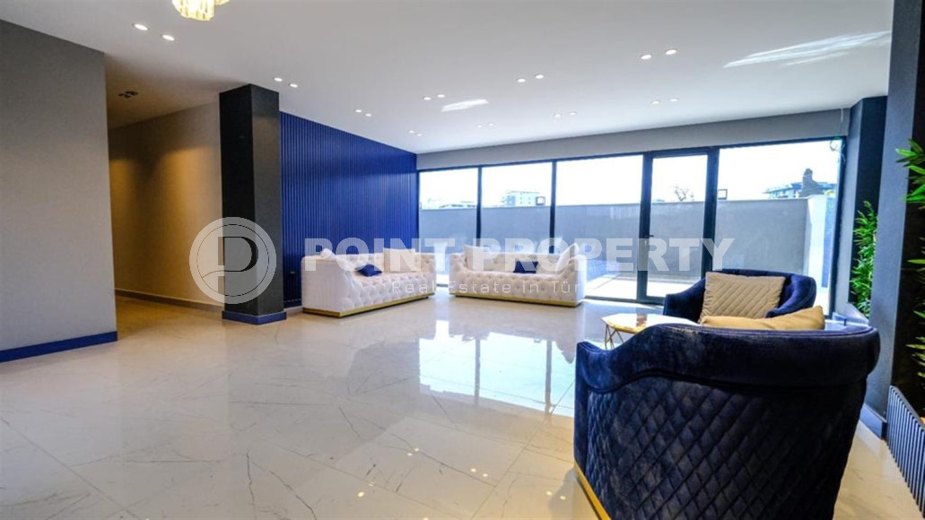 Двухкомнатная квартира в одном из развитых районов Алании в Махмутлар. Планировка 1+1, 350 метров до моря.-id-1112-фото-23