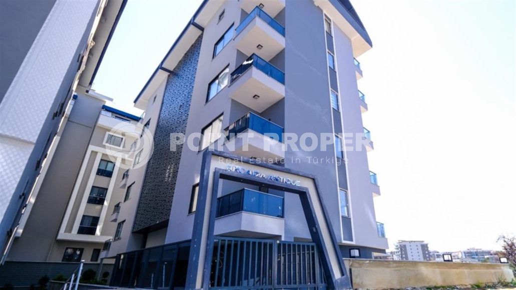 Двухкомнатная квартира в одном из развитых районов Алании в Махмутлар. Планировка 1+1, 350 метров до моря.-id-1112-фото-26