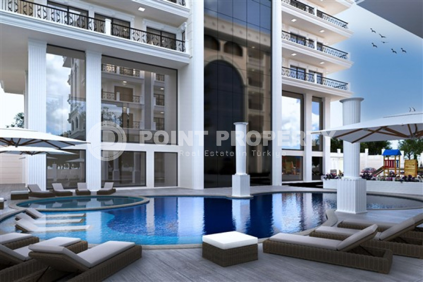 Large apartments 140-260m², in a residence at the commissioning stage in the center of Alanya, 1000m from the sea-id-1807-photo-5