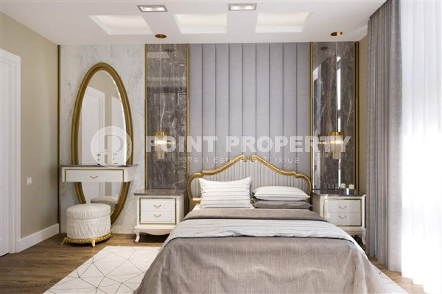 Большие квартиры 140-260м², в резиденции на этапе ввода в эксплуатацию в центре Алании, в 1000м от моря-id-1807-фото-14