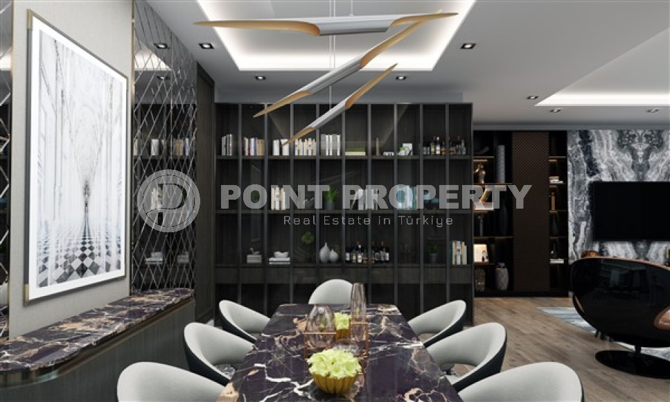 Семейные квартиры 145-285м², в резиденции на этапе ввода в эксплуатацию в районе Оба, в 3000м от моря-id-1809-фото-22