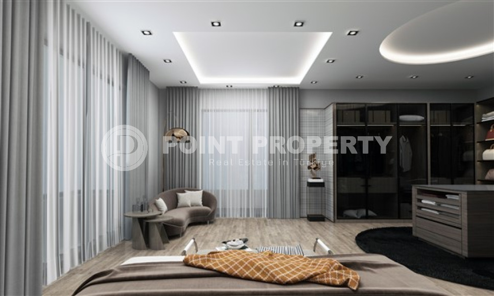 Семейные квартиры 145-285м², в резиденции на этапе ввода в эксплуатацию в районе Оба, в 3000м от моря-id-1809-фото-29