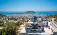 Apartment 1+1 with panoramic views of the sea and the fortress in the central area of Alanya - Bektas-id-1114-photo-1